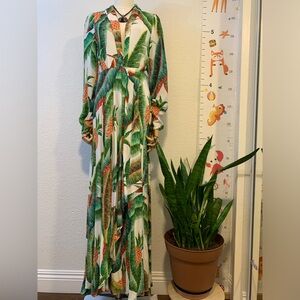 💕👗 Farm Rio Maxi Dress , Size Small